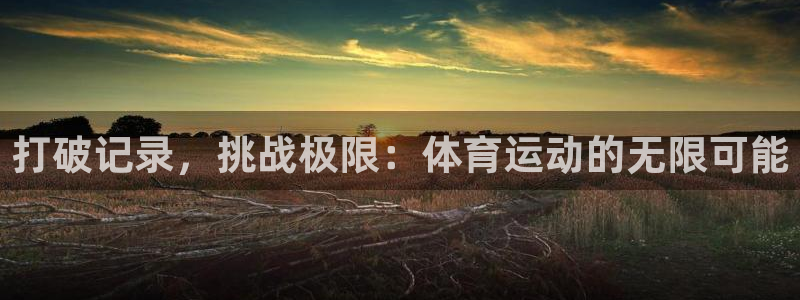 米兰体育官网下载平台APP:打破记录,挑战极限:体育运动的无